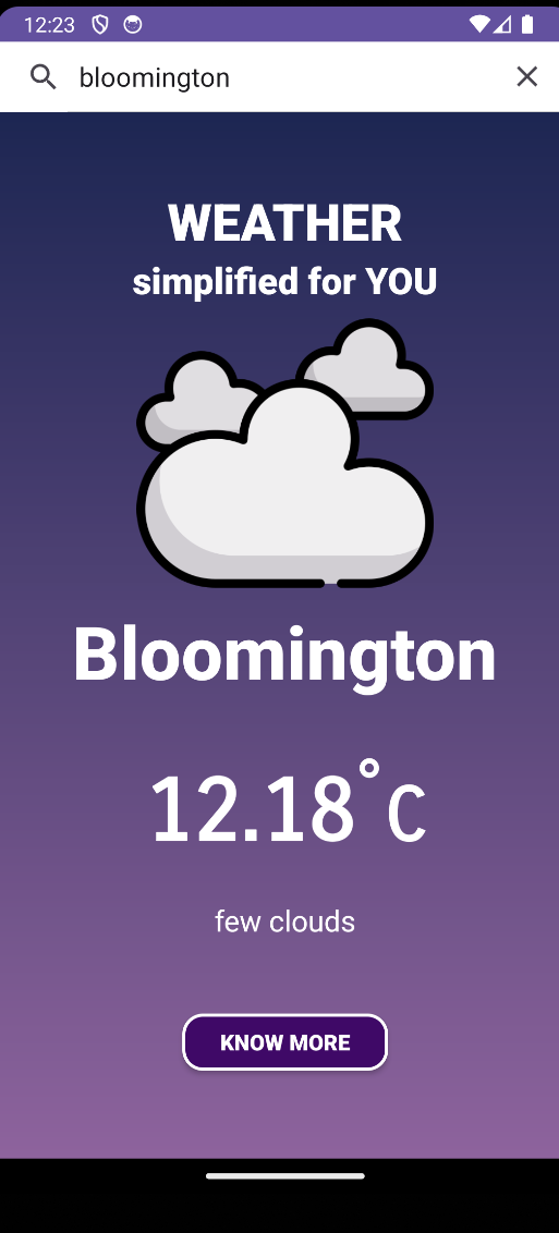 Weather Project